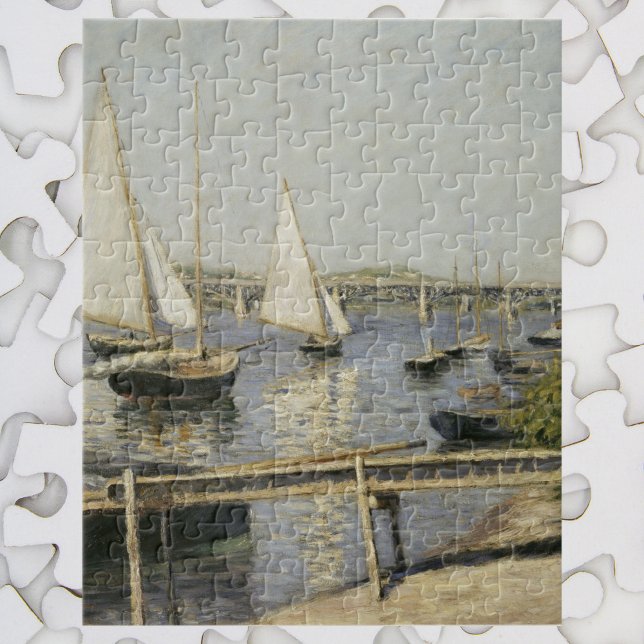 Puzzle Voiliers à Argenteuil par Gustave Caillebotte (Créateur téléchargé)
