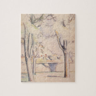 Puzzle Voir à travers les arbres par Paul Cezanne, Art Vi