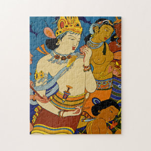 Puzzle Voir Inde ~ Ajanta Frescoes