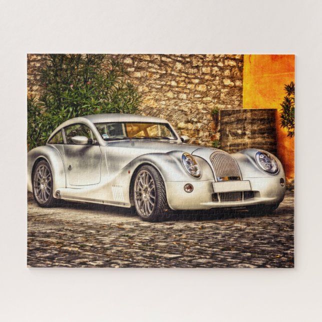 Puzzle Voiture classique Silver Sports (Horizontal)