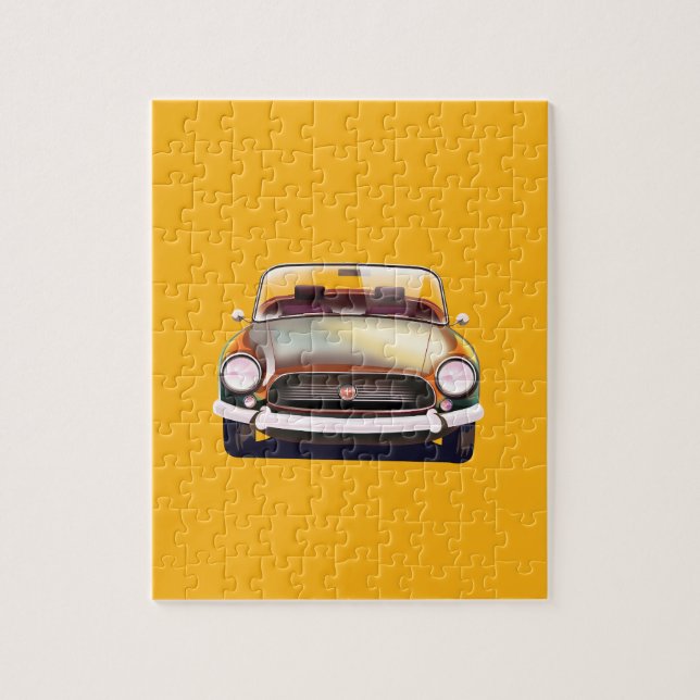 Puzzle Voiture classique vintage (Vertical)