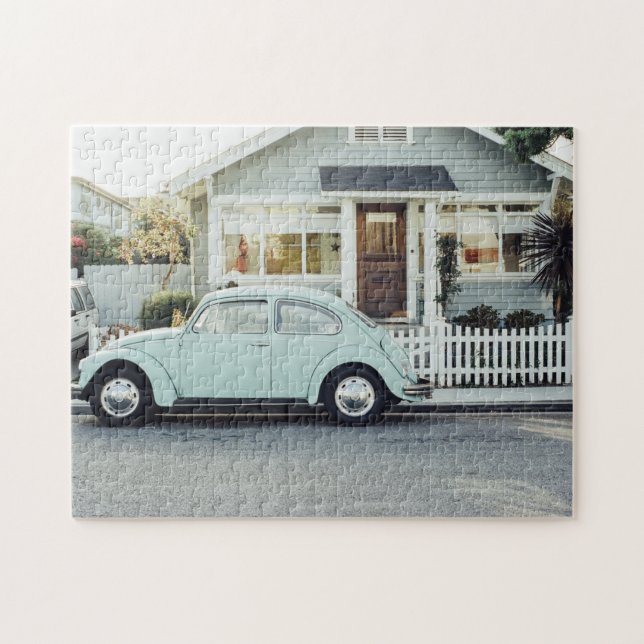 Puzzle Voiture de banlieue Retro (Horizontal)