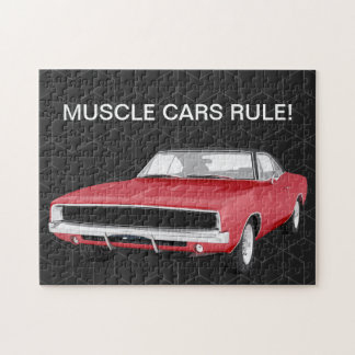 Puzzle Voiture de voiture classique cool pour hommes