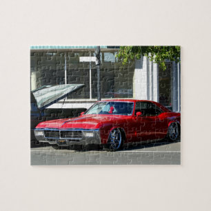Puzzle Voiture rouge classique