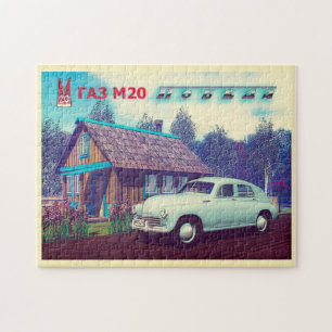 Puzzle Voiture Russe Et Dacha