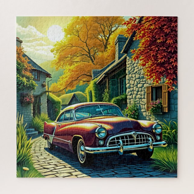 Puzzle Voiture Vintage (Vertical)
