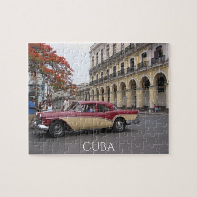 Puzzle voiture vintage (Horizontal)