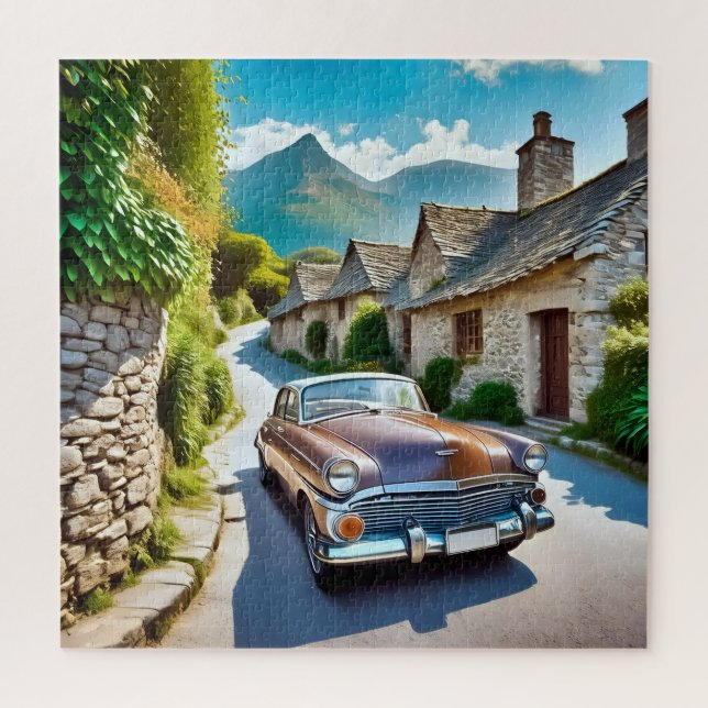 Puzzle Voiture vintage (Vertical)