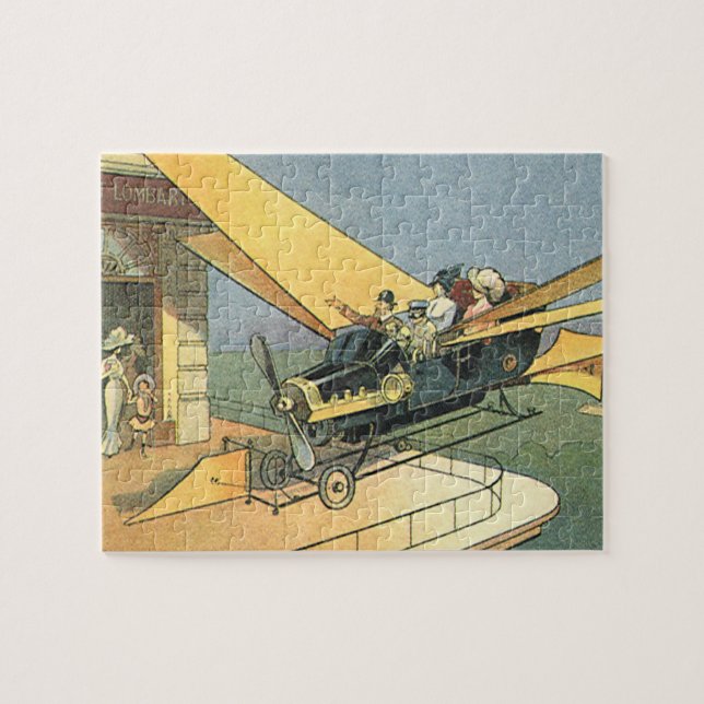 Puzzle Voitures cabriolet Steampunk de science-fiction vi (Horizontal)