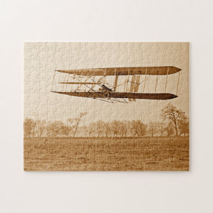 Puzzle Vol 85 Orville Wright Bi-avion C 1904 Sepia