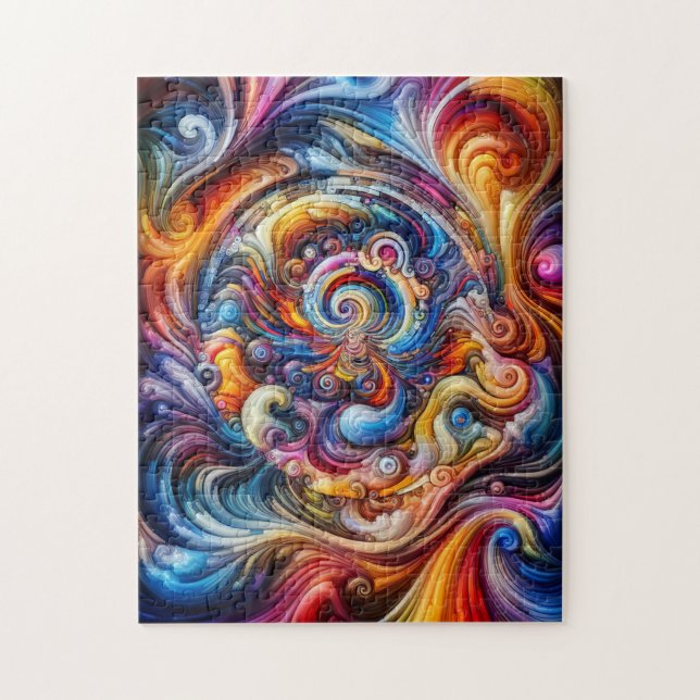 Puzzle Vortex couleur dynamique (Vertical)