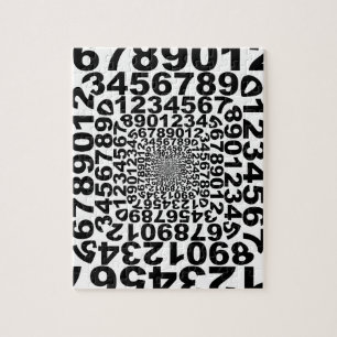 Puzzle Vortex de nombres, comptant le tourbillon, maths