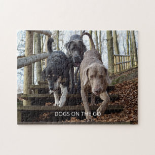 Puzzle Vos Chiens Photo Custom Chiens Sur Le Bout
