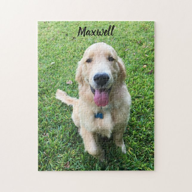 Puzzle Votre animal de compagnie personnalisé Photo Dog (Vertical)