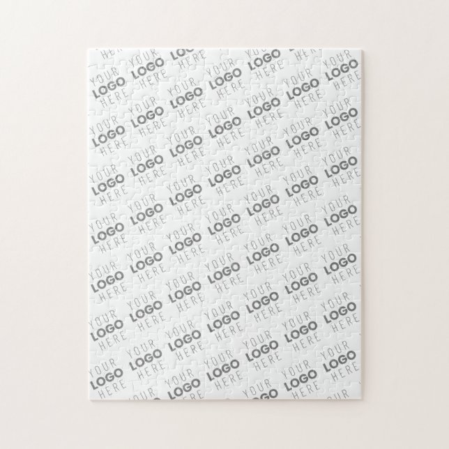 Puzzle Votre image/logo éclairé automatiquement + Motif (Vertical)