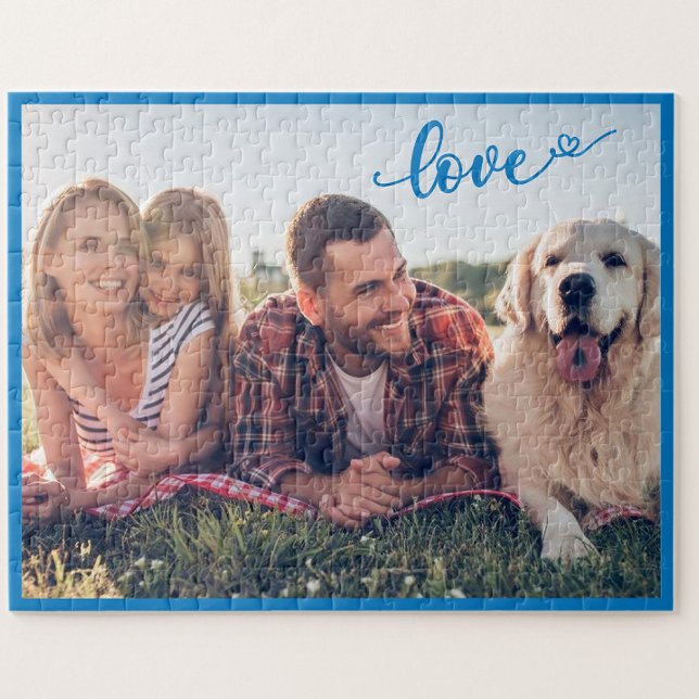 Puzzle Votre photo de famille préférée avec amour (Créateur téléchargé)