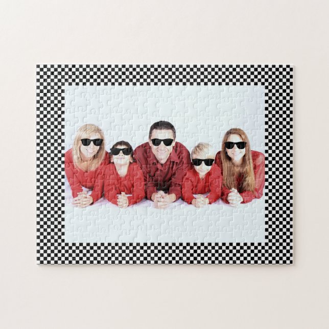 Puzzle Votre Photo ici encadrée (Horizontal)