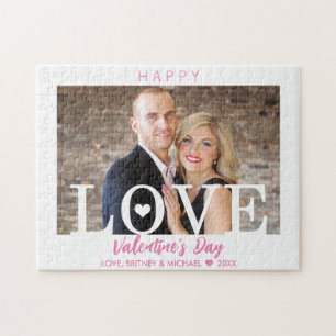 Puzzle Votre script photo rose   Lettres d'amour moderne