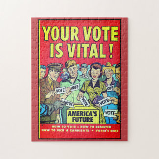 Puzzle Votre Vote Est Vital !