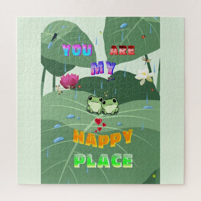Puzzle Vous êtes mon endroit heureux (Vertical)