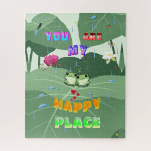 Puzzle Vous êtes mon endroit heureux