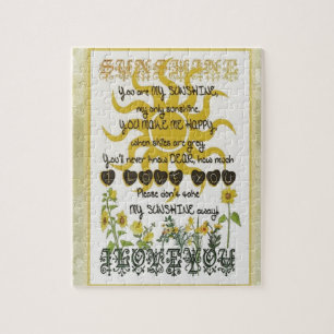 Puzzle Vous êtes mon soleil