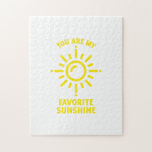 PUZZLE VOUS ÊTES MON SOLEIL PRÉFÉRÉ (Vertical)