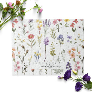 Puzzle Vous êtes parmi les fleurs sauvages