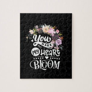 Puzzle Vous Faisez Fleurir Mon Coeur