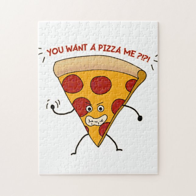 Puzzle Vous voulez une pizza moi ? ! ? ! (Vertical)