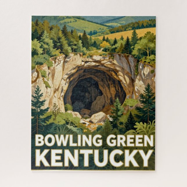 Puzzle Voyage à Bowling Green Kentucky (Vertical)
