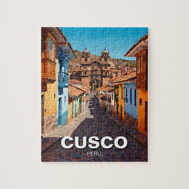 Puzzle Voyage à Cusco Pérou (Vertical)