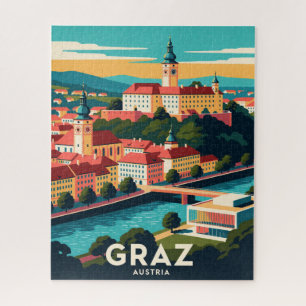 Puzzle Voyage à Graz en Autriche Sites Historiques