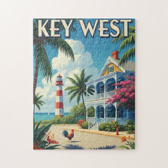 Puzzle Voyage à Key West en Floride (Vertical)