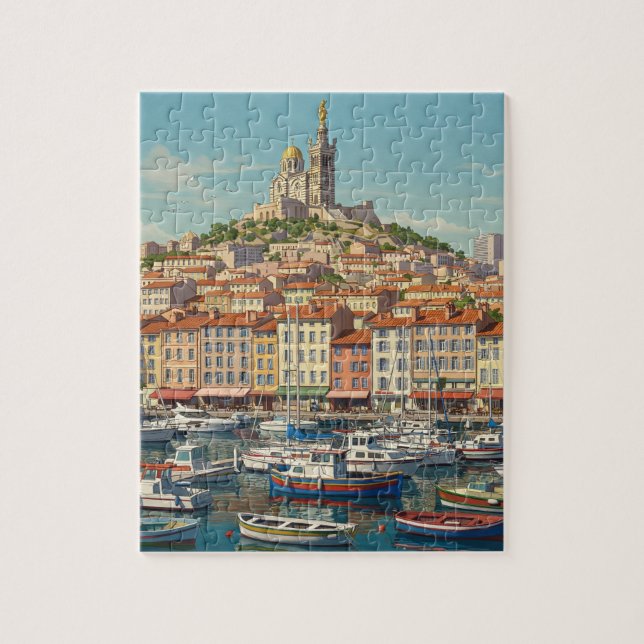 Puzzle Voyage à Marseille France (Vertical)