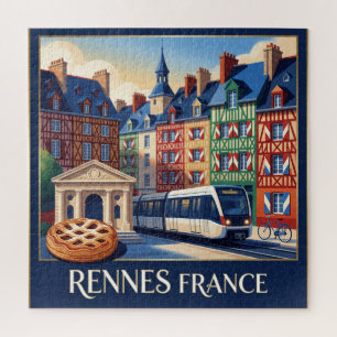 Puzzle Voyage à Rennes France Breton