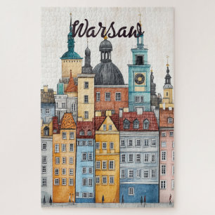 Puzzle Voyage à Varsovie Pologne