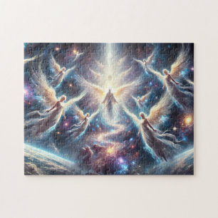 Puzzle Voyage des êtres stellaires angéliques à travers l