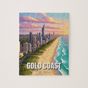 Puzzle Voyage sur la Côte d'Or en Australie