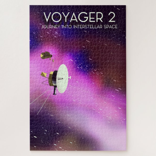 Puzzle Voyager 2 - Voyage dans l'espace interstellaire (Vertical)