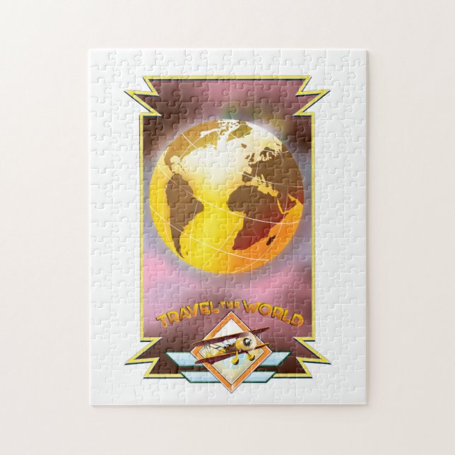 Puzzle Voyagez dans le monde du Golden Globe (Vertical)