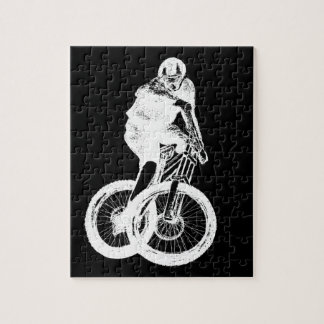 PUZZLE VTT CYCLISTE BMX MTB