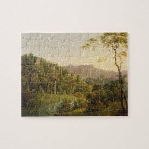 Puzzle Vue à Matlock Dale, regardant vers la roche noire
