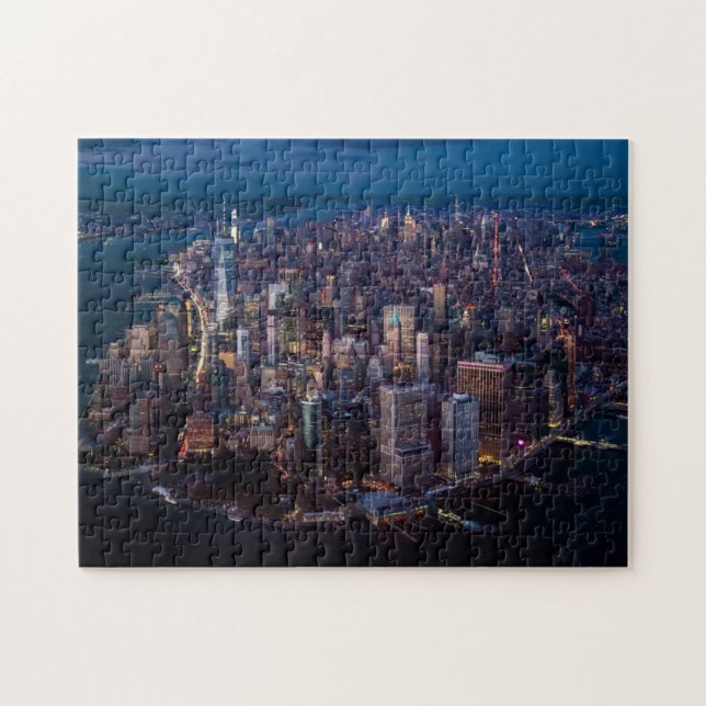 Puzzle Vue aérienne de Manhattan (Horizontal)