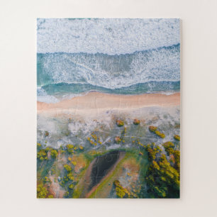 Puzzle Vue aérienne sur la plage