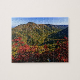Puzzle Vue automnale de la gorge de Linville souvent appe