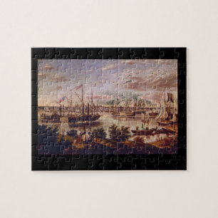 Puzzle Vue de _Art de Detroit en 1836 de l'Amérique