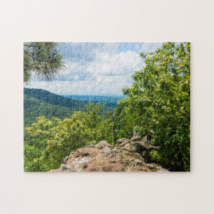 Puzzle Vue de falaise de réserve forestière d'Ozark