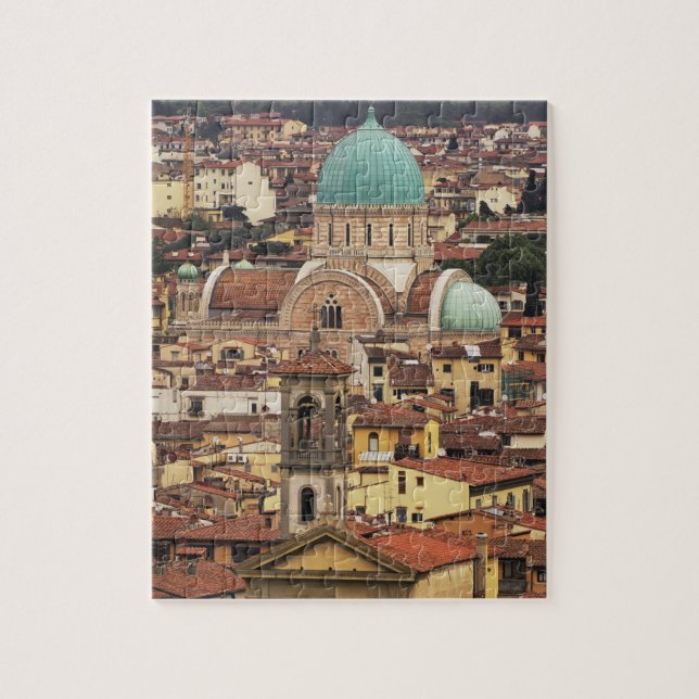 Puzzle Vue de Florence, Italie depuis Piazza (Vertical)