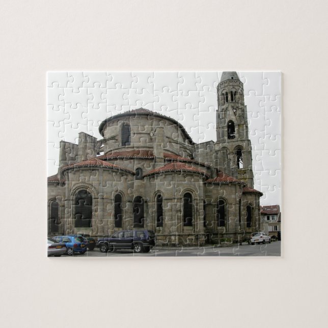 Puzzle Vue de la flèche de l'église (photo) (Horizontal)